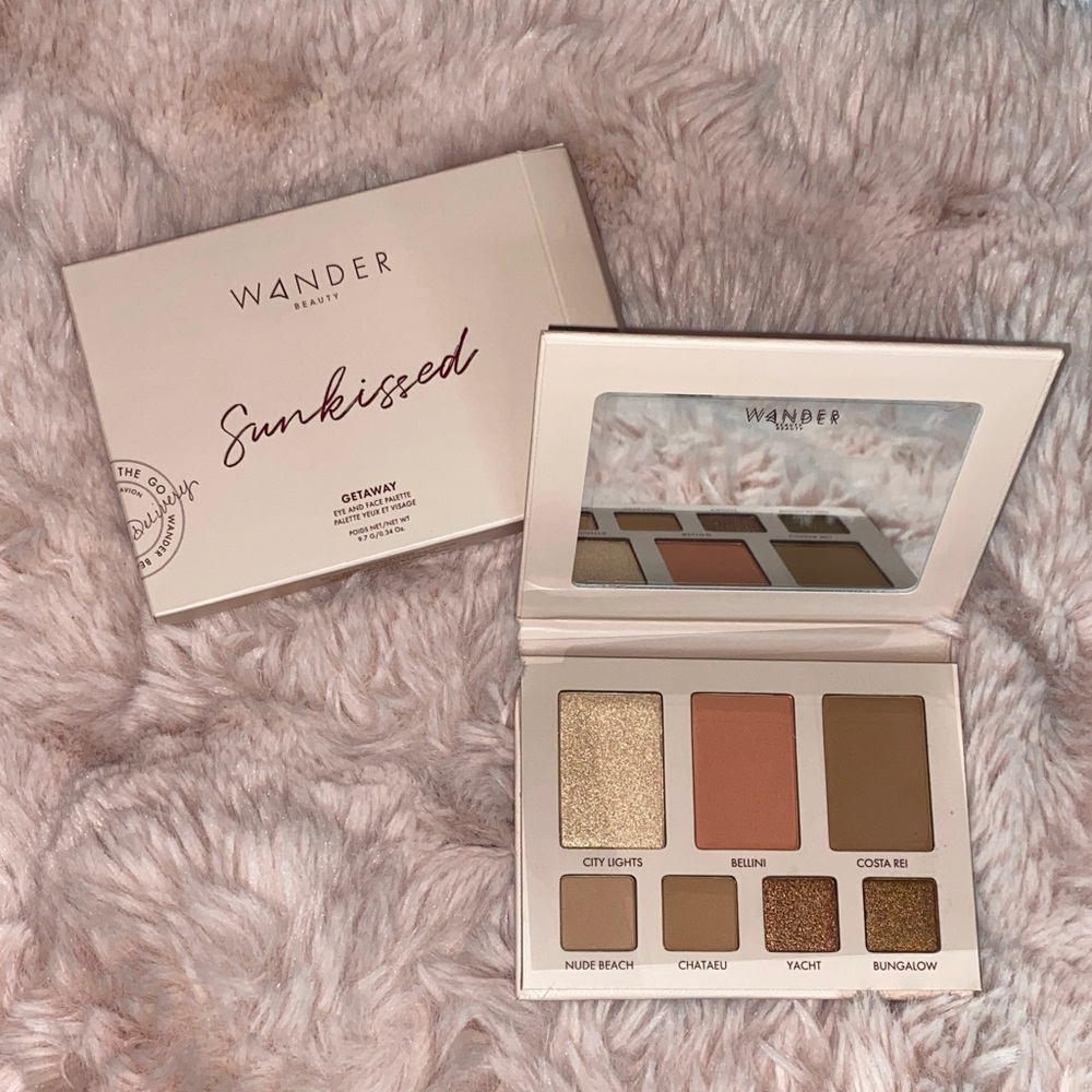 Wander Beauty Sunkissed Palette - Gold, Tan, Brown Hues